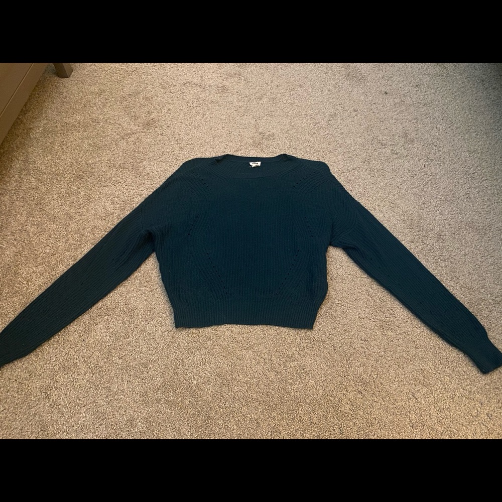 Garage Navy Blue Sweater